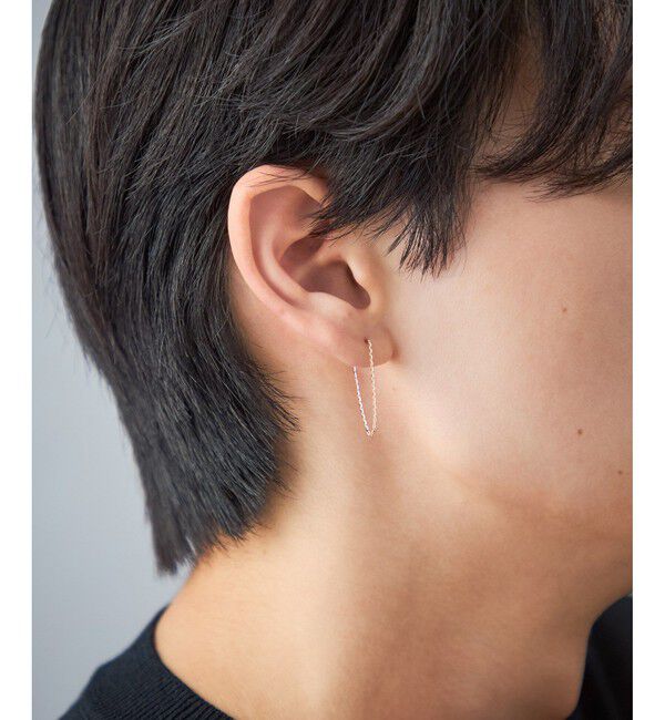 Jouete「K18 ピアス ドレープ」|ピアス|