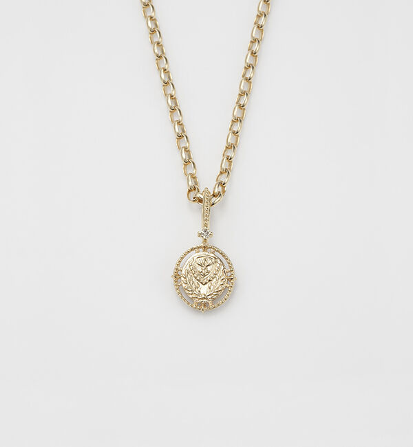 agete「K10コインモチーフチャーム」|その他|