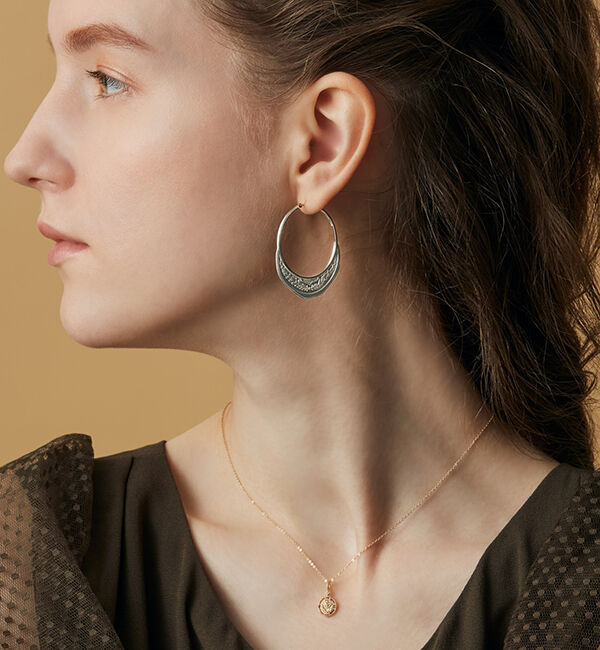 agete「K10コインモチーフチャーム」|その他|