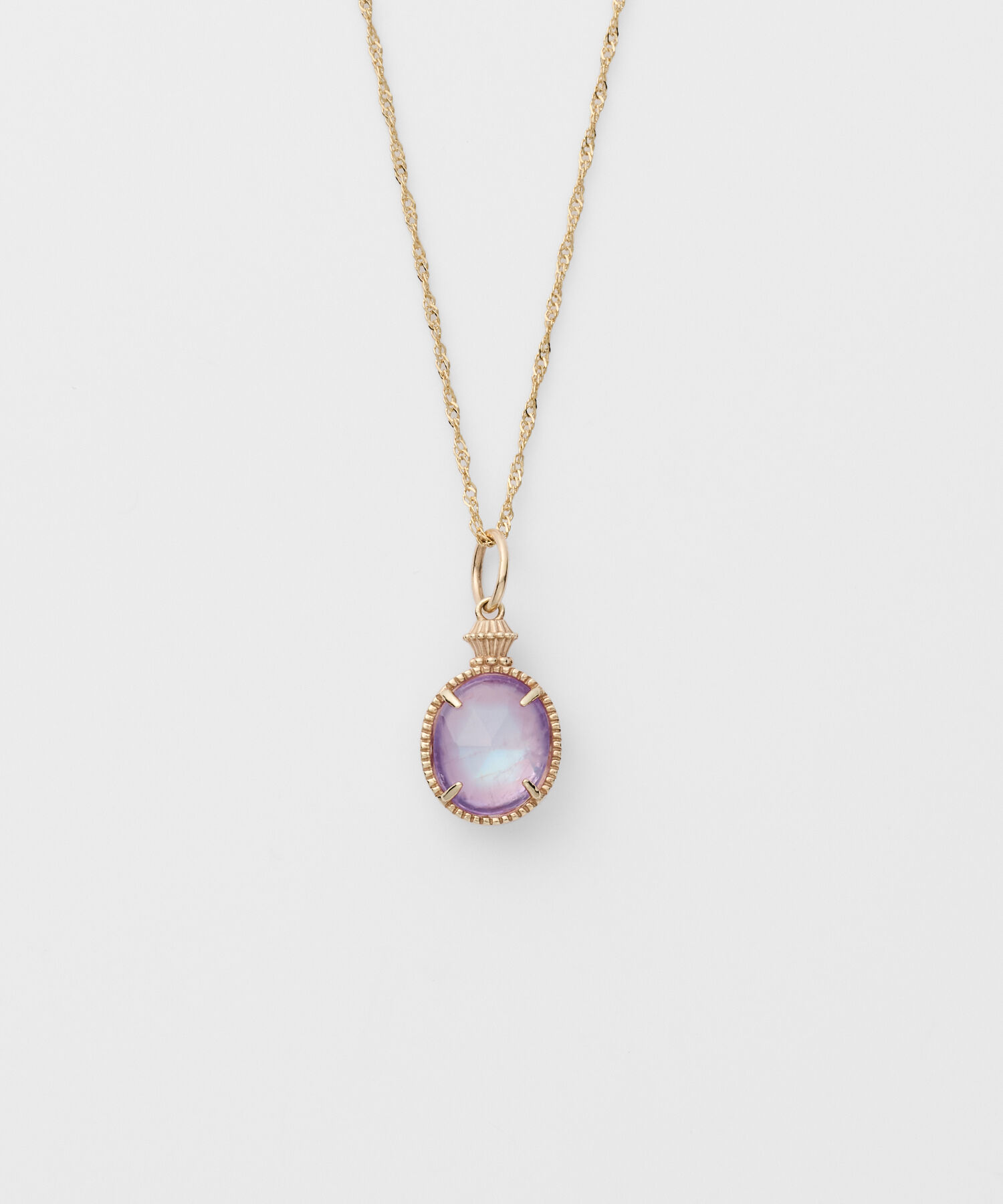 agete「K5アメジスト／ラブラドライトチャーム」|その他|