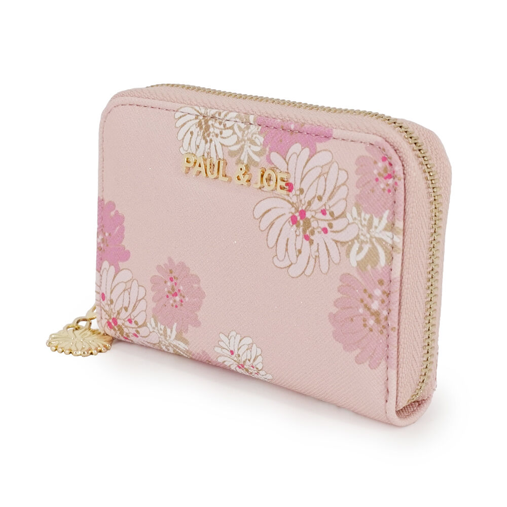 PAUL&JOE「パスコインケース／クリザンテーム　ラメ」|定期入れ|