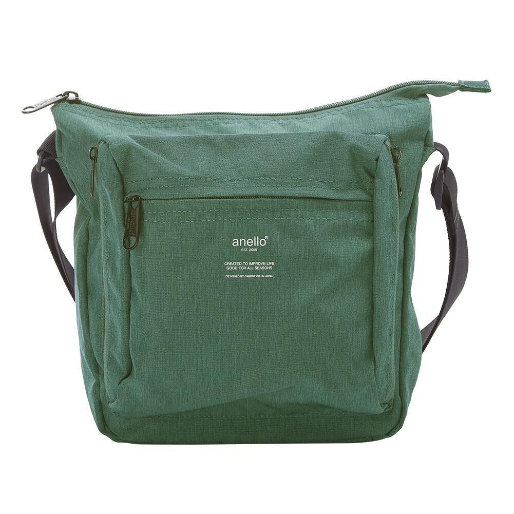 anello「アネロ ショルダーバッグ anello AT-H1812 通販 レディース 斜めがけバッグ」|ショルダー・メッセンジャー|グリーン1