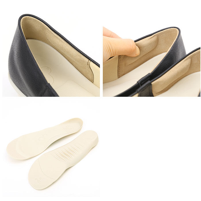 BACKYARD FAMILY「パンプス 痛くない 柔らかい 通販 べったんこ ローヒール スニーカー プレーンパンプス 痛くない」|パンプス|