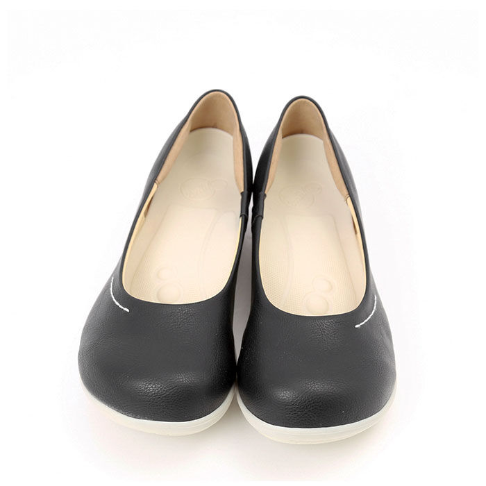 BACKYARD FAMILY「パンプス 痛くない 柔らかい 通販 べったんこ ローヒール スニーカー プレーンパンプス 痛くない」|パンプス|