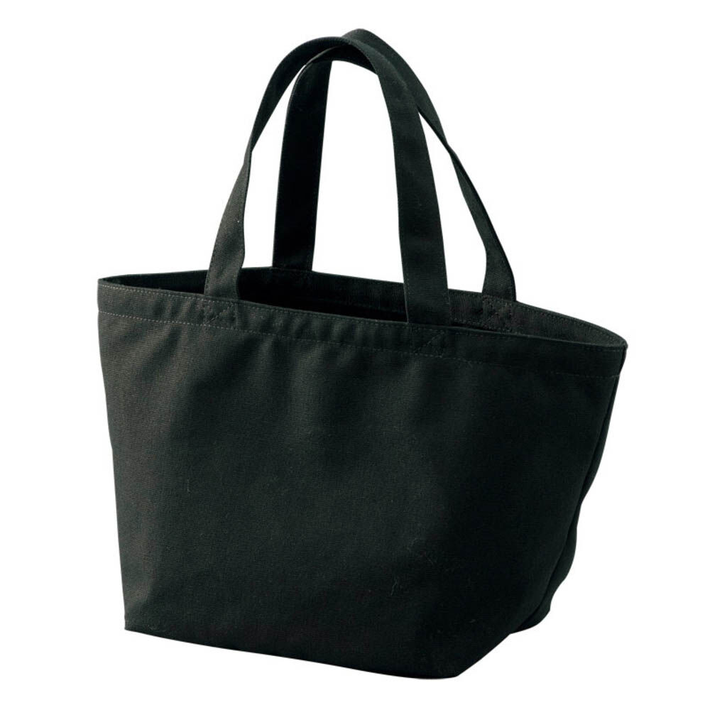 BACKYARD FAMILY「ユナイテッドアスレ トート 通販 ランチバッグ 大きめ メンズ レディース キャンバス 無地 布」|トートバッグ|ブラック1