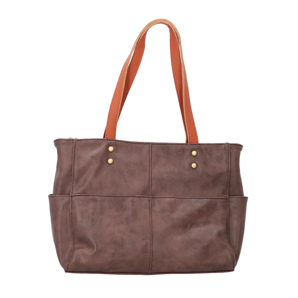 BACKYARD FAMILY「ズッケロ バッグ 49607 zucchero 通販 トートバッグ ズッケロフィラート 合成皮革」|トートバッグ|ブラウン1