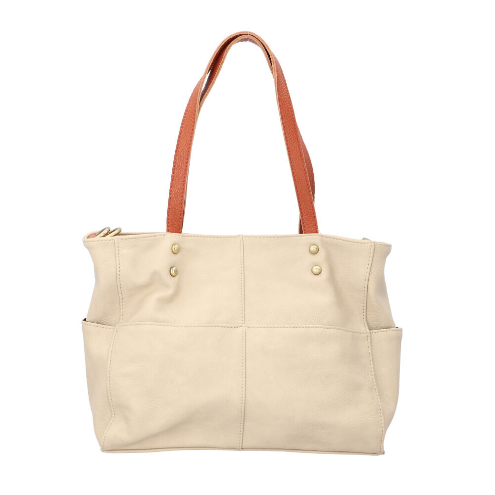 BACKYARD FAMILY「ズッケロ バッグ 49607 zucchero 通販 トートバッグ ズッケロフィラート 合成皮革」|トートバッグ|ベージュ1