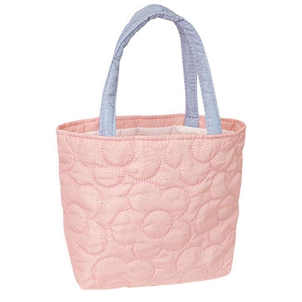 BACKYARD FAMILY「キルティング トートバッグ 小さめ 通販 サン宝石 トートバック キルティングバッグ」|トートバッグ|ピンク1