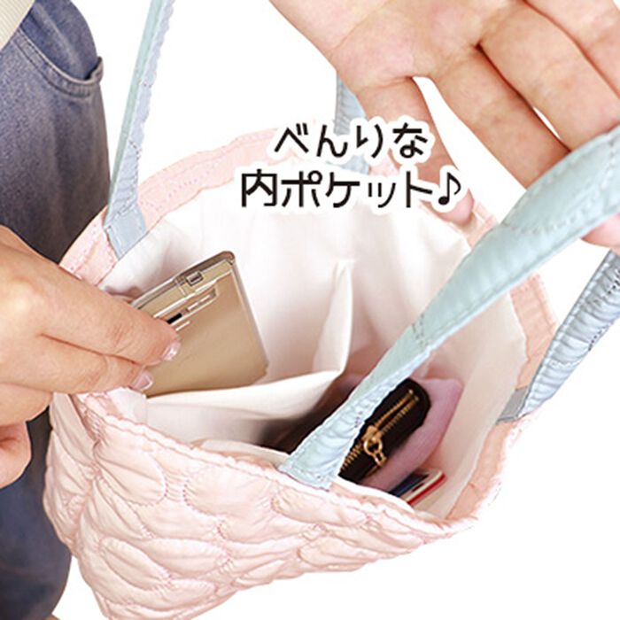 BACKYARD FAMILY「キルティング トートバッグ 小さめ 通販 サン宝石 トートバック キルティングバッグ」|トートバッグ|