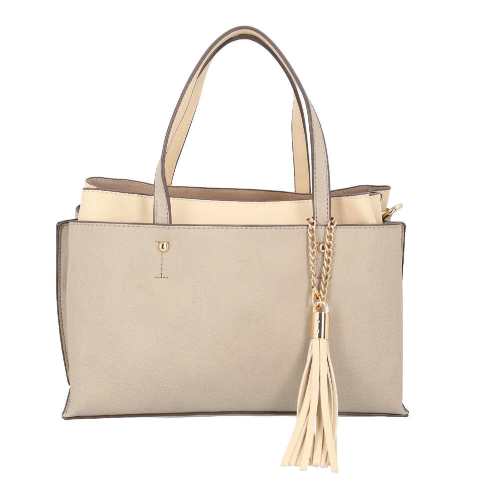 BACKYARD FAMILY「トートバッグ レディース 通販 ショルダーバッグ 2WAY 手提げバッグ バイカラーバッグ」|トートバッグ|グレー1