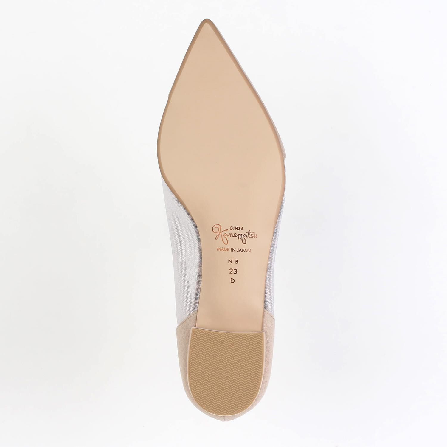 銀座かねまつ「NB260171OTHSUEBEG 【本革】シアーメッシュパンプス」|パンプス|