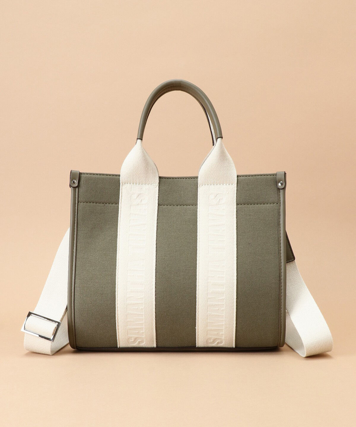 Samantha Thavasa「スクエアキャンバストート 小サイズ」|トートバッグ|