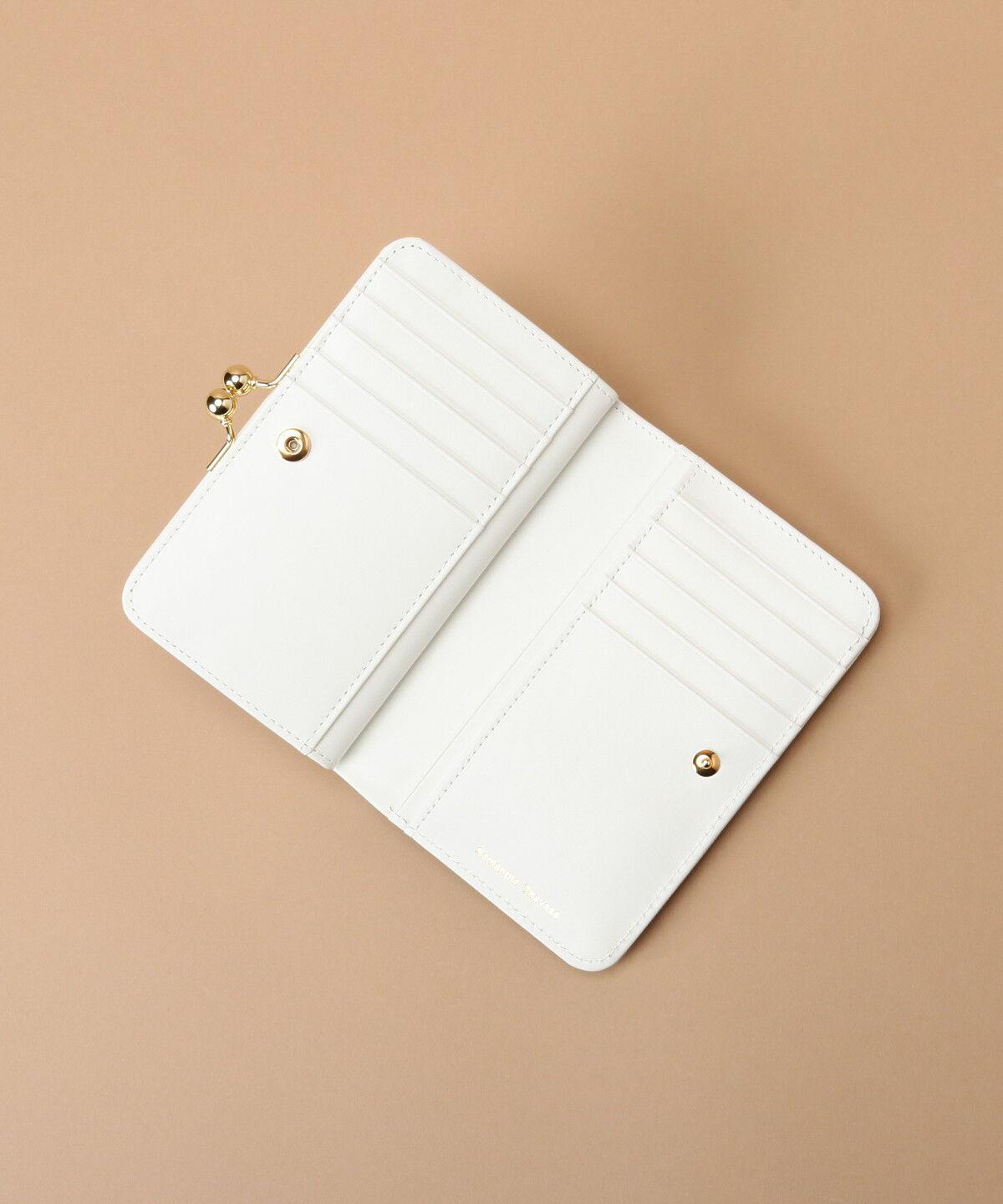 Samantha Thavasa「ラメレザービジュー 口金折財布」|財布|