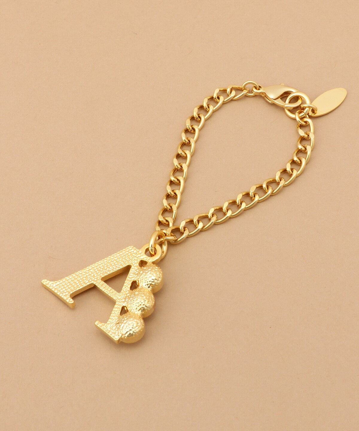 Samantha Thavasa「ビジューイニシャル バッグチャーム A」|チャーム・キーホルダー|