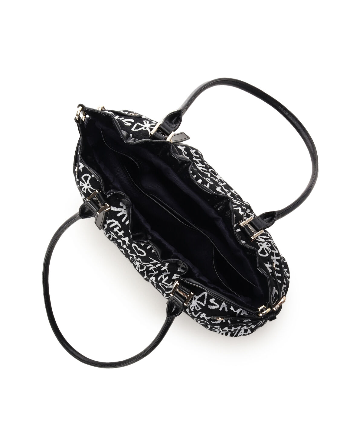 Samantha Thavasa「スクリッタ柄 サマンサ ルプリュ・ミニョン トートバッグ[Revival Collection]」|トートバッグ|