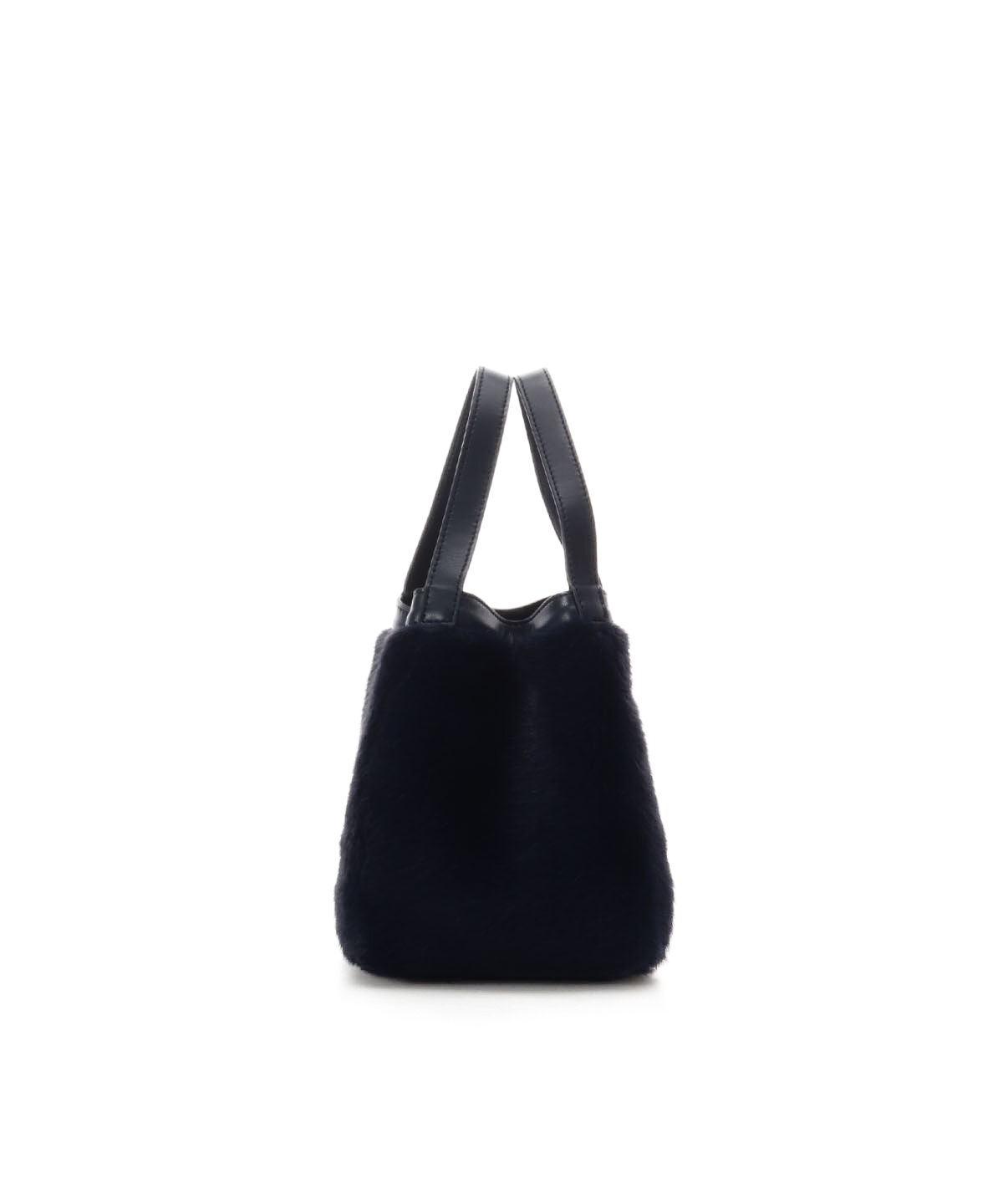 Samantha Thavasa「ポーチ付き コンパクトファーバッグ」|ハンドバッグ|