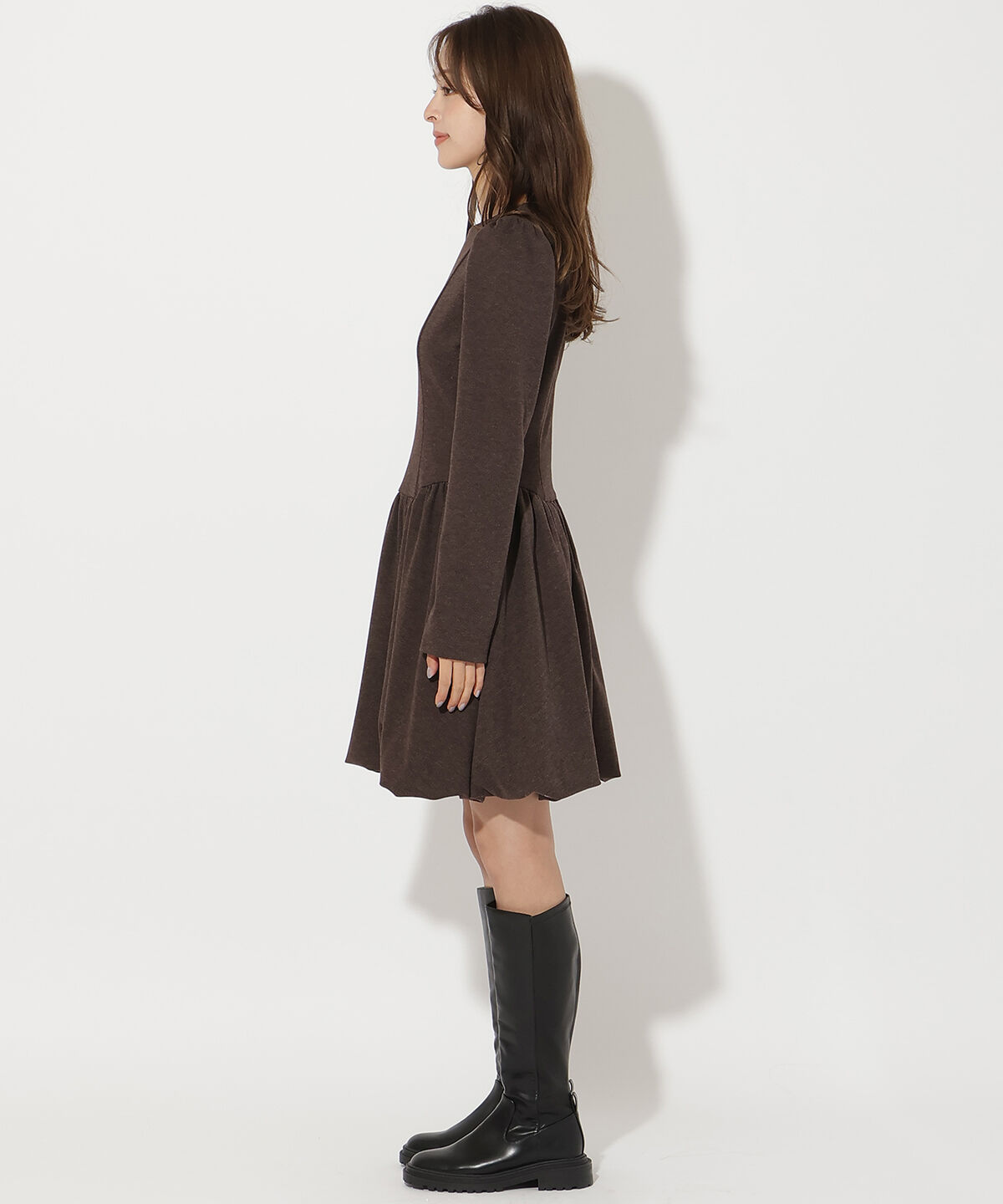 アンドクチュール「バルーンミニワンピース」|ワンピース|