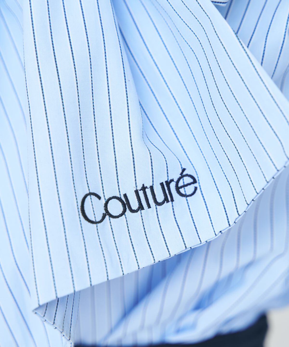 アンドクチュール「バタフライリボンストライプブラウス」|シャツ・ブラウス|