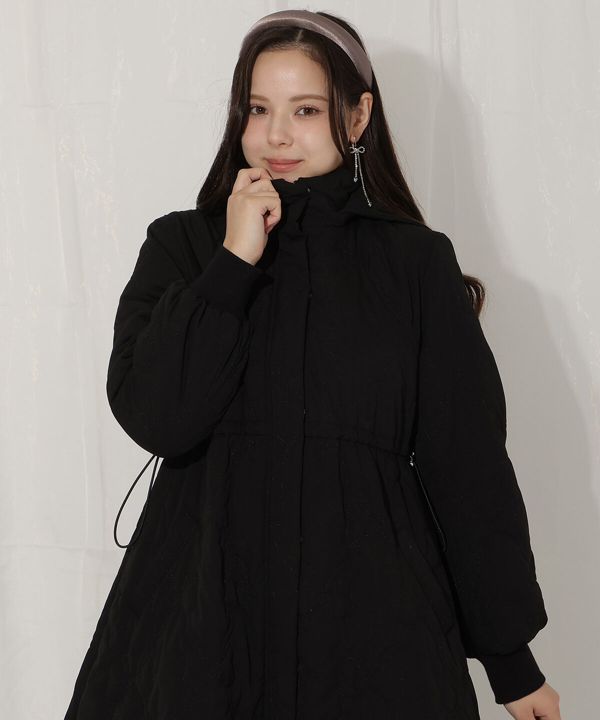 WILLSELECTION「リボン柄キルティングコート」|その他|