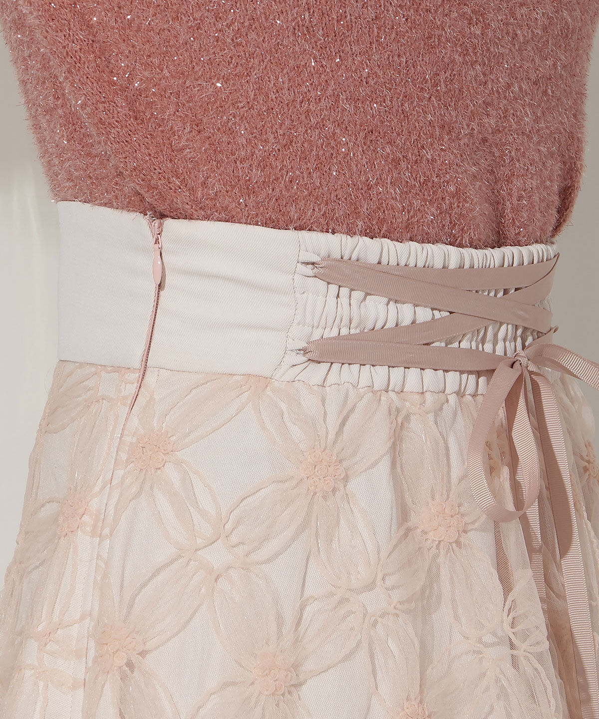 WILLSELECTION「フラワーチュールフレアスカート」|フレア|