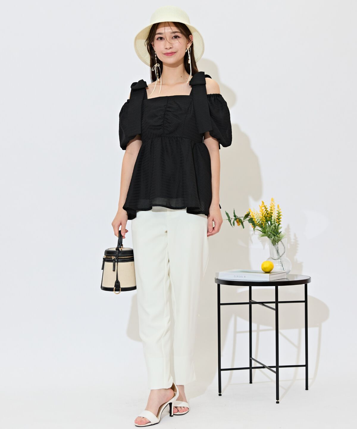 WILLSELECTION「2WAYペプラムブラウス」|シャツ・ブラウス|