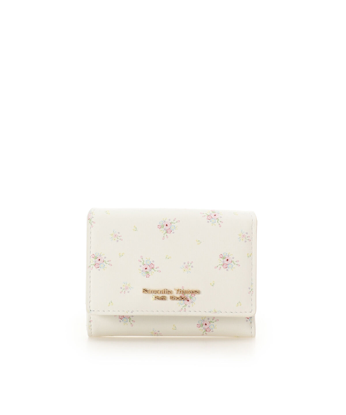 Samantha Thavasa Petit Choice「フラワーコレクション　ミニ財布」|財布|ホワイト