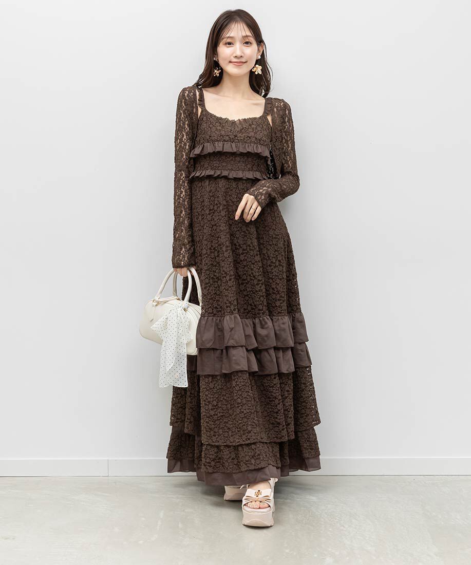  「モノグラムリボンボリュームスポーツサンダル」|サンダル|