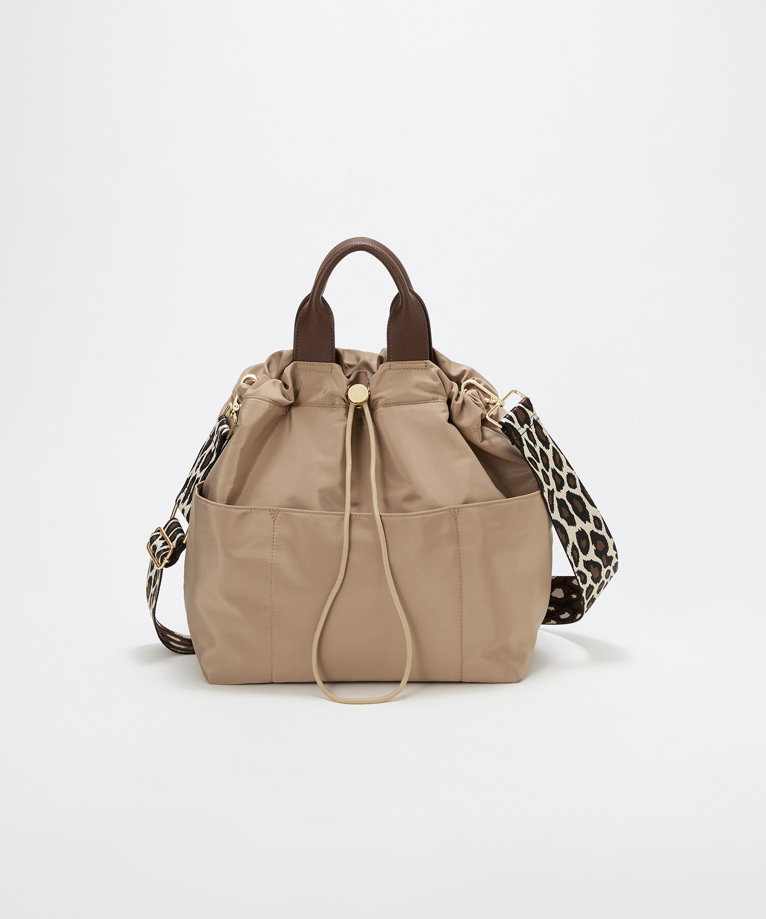 TOPKAPI TREASURE「【TREASURE TOPKAPI】ナイロン パターンベルト付き 2way トートバッグ / 8ポケット」|トートバッグ|