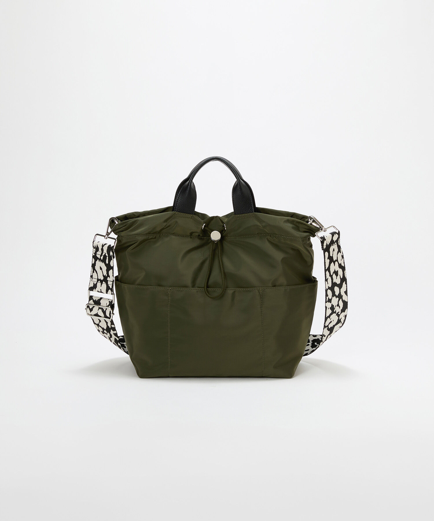 TOPKAPI TREASURE「【TREASURE TOPKAPI】ナイロン パターンベルト付き 2way トートバッグ / 8ポケット」|トートバッグ|