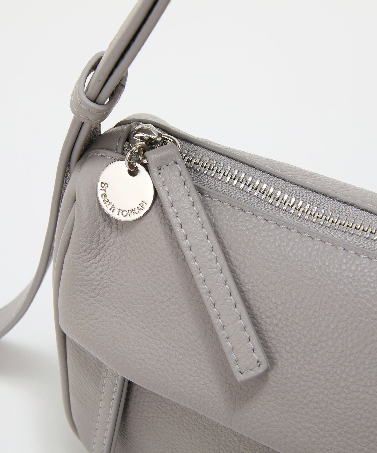 TOPKAPI BREATH「【Breath TOPKAPI】SUPPLE サプル シボレザー スワローマチ ワイド ショルダーバッグ」|ショルダー・メッセンジャー|