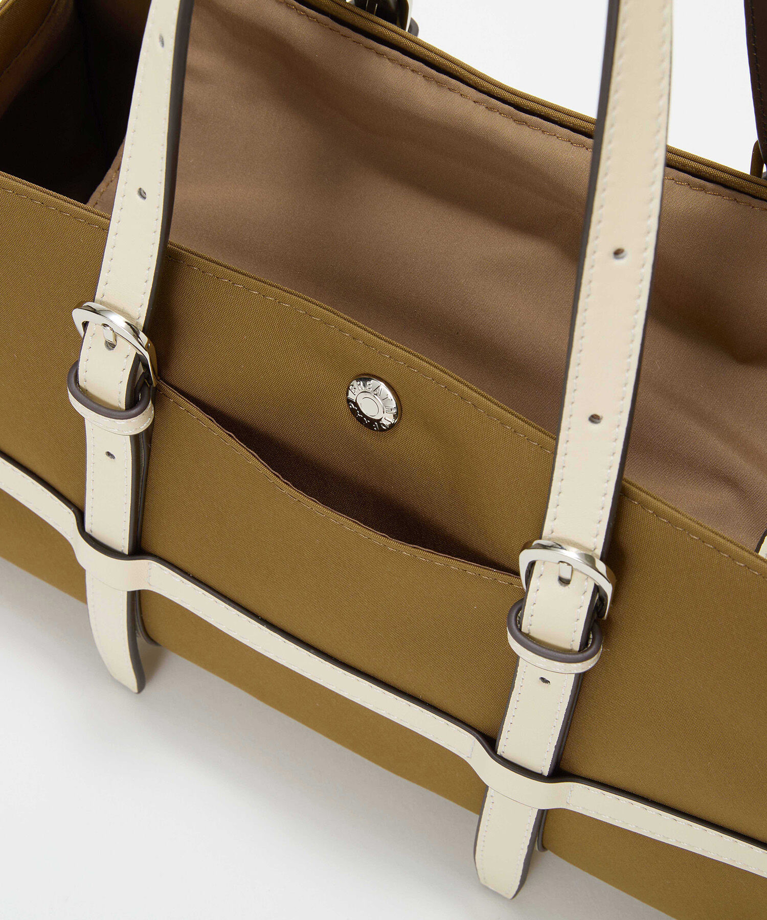 TOPKAPI BREATH「【Breath TOPKAPI】FRAME フレーム レザーベルト ワイド ミニ トートバッグ」|トートバッグ|