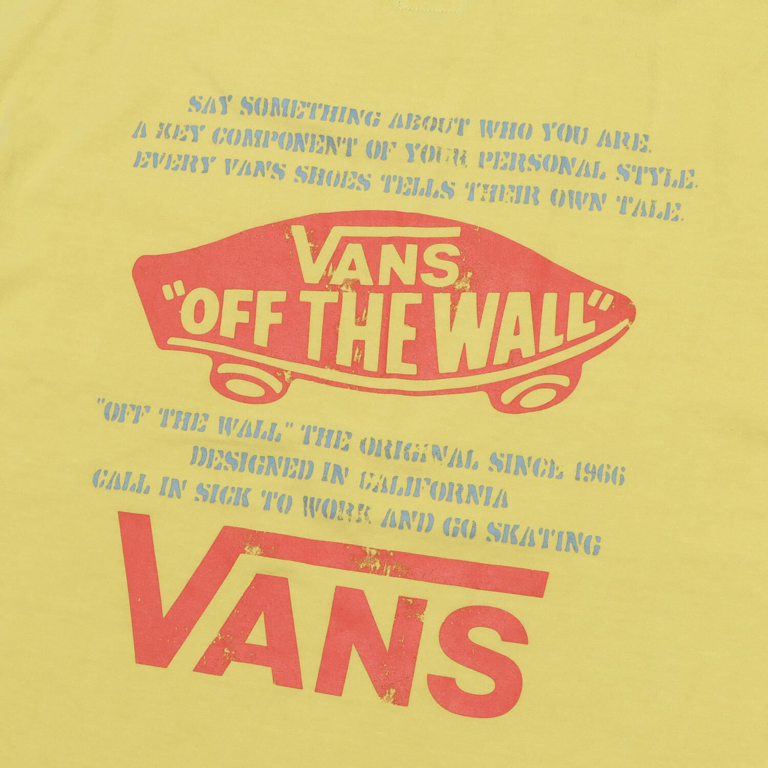 VANS「【VANSｱﾊﾟﾚﾙ(WJ)】M Say Something About TEE」|Tシャツ・カットソー|