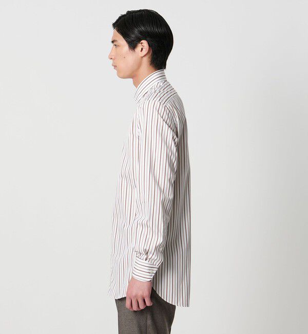 UNITED ARROWS「THOMAS MASON/トーマスメイソン オルタネートストライプ セミワイドカラー シャツ」|シャツ・ブラウス|