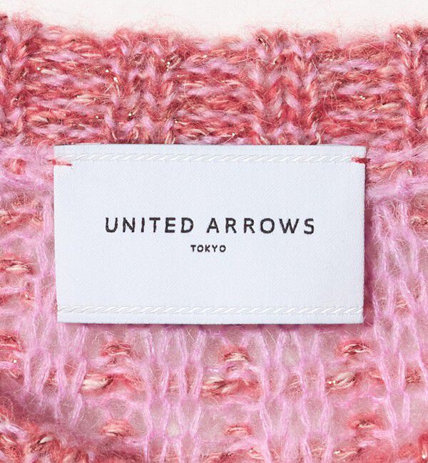 UNITED ARROWS「カラーミックス インレイド ニット」|ニット・セーター|