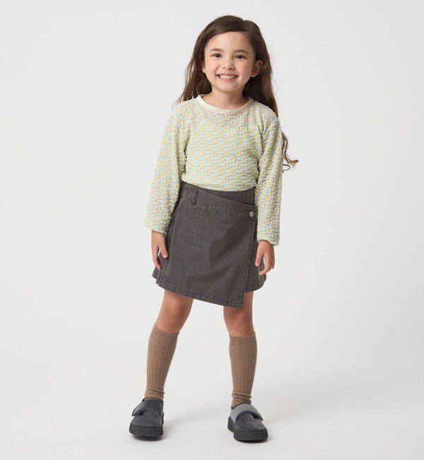 UNITED ARROWS green label relaxing「ツイルラップ キュロットパンツ / キッズ  100cm-160cm」|その他|