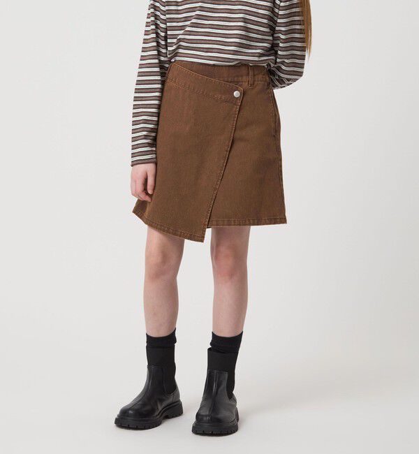 UNITED ARROWS green label relaxing「ツイルラップ キュロットパンツ / キッズ  100cm-160cm」|その他|