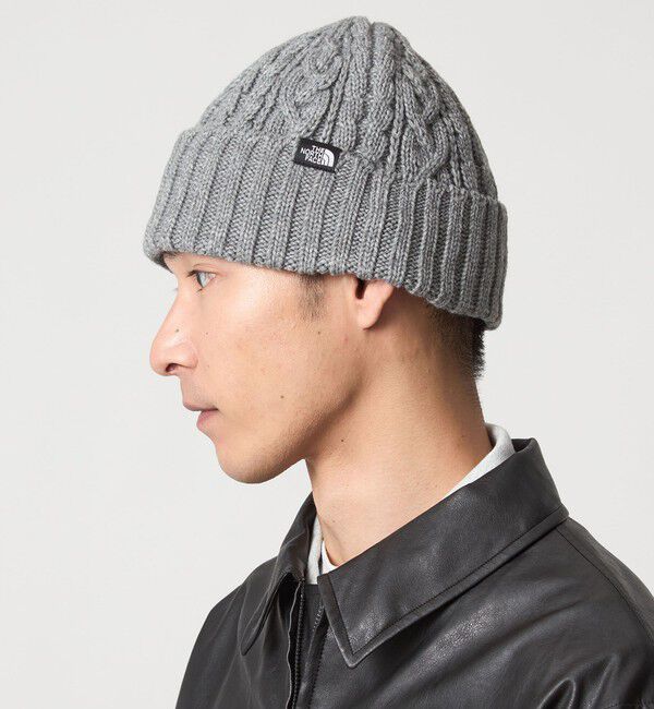 UNITED ARROWS green label relaxing「＜THE NORTH FACE＞ケーブル ビーニー ニットキャップ」|ニット帽|MD.GRAY
