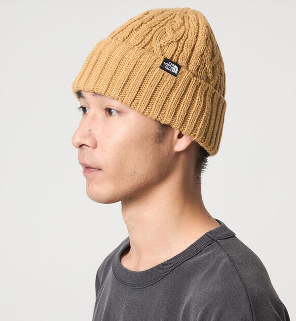 UNITED ARROWS green label relaxing「＜THE NORTH FACE＞ケーブル ビーニー ニットキャップ」|ニット帽|BEIGE