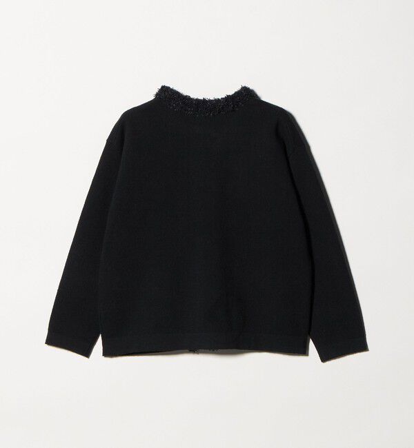 UNITED ARROWS green label relaxing「ブークレ&times;フリンジ カーディガン ウォッシャブル」|カーディガン|