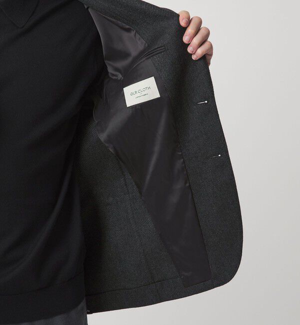 UNITED ARROWS green label relaxing「GLR CLOTH ミルドカルゼ 2B RG ジャケット」|テーラードジャケット|