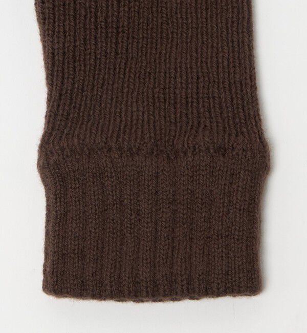 UNITED ARROWS green label relaxing「【別注】＜Johnstons of Elgin＞GLR ウールカシミヤ リブ グローブ」|手袋|