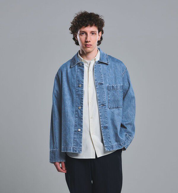 UNITED ARROWS green label relaxing「デニム カバーオール」|その他|TURQUOISE