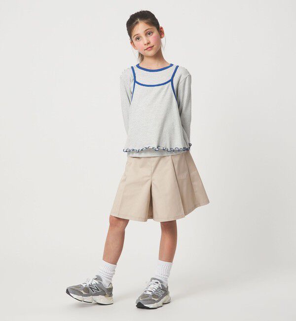 UNITED ARROWS green label relaxing「ツイルタック キュロットパンツ 100cm-160cm」|その他|