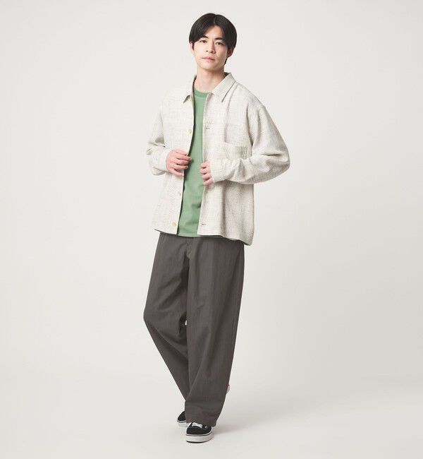 UNITED ARROWS green label relaxing「コットン ナイロン バレル ワイド イージーパンツ W4」|その他|