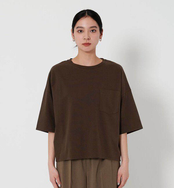 BEAUTY&YOUTH UNITED ARROWS「ドルマンスリーブ ポケット Tシャツ -接触冷感-」|Tシャツ・カットソー|