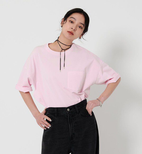 BEAUTY&YOUTH UNITED ARROWS「ドルマンスリーブ ポケット Tシャツ -接触冷感-」|Tシャツ・カットソー|