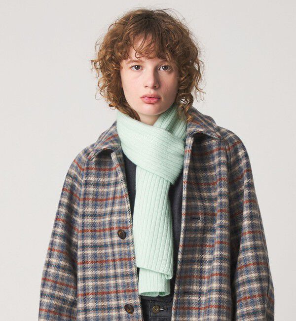 STEVEN ALAN「＜Steven Alan＞カシミヤ リブ マフラー」|マフラー|LIME