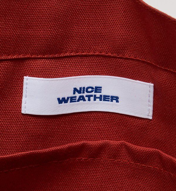 NICE WEATHER「＜NICE WEATHER＞SIGNATURE ロゴ トートバッグ 2」|その他|