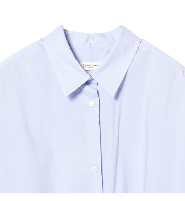 Demi-Luxe BEAMS 「タイプライター シャツ ワンピース」|ワンピース|