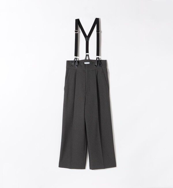 SHIPS any「SHIPS any:〈洗濯機可能〉マニッシュ サスペンダー ワイド パンツ」|その他|